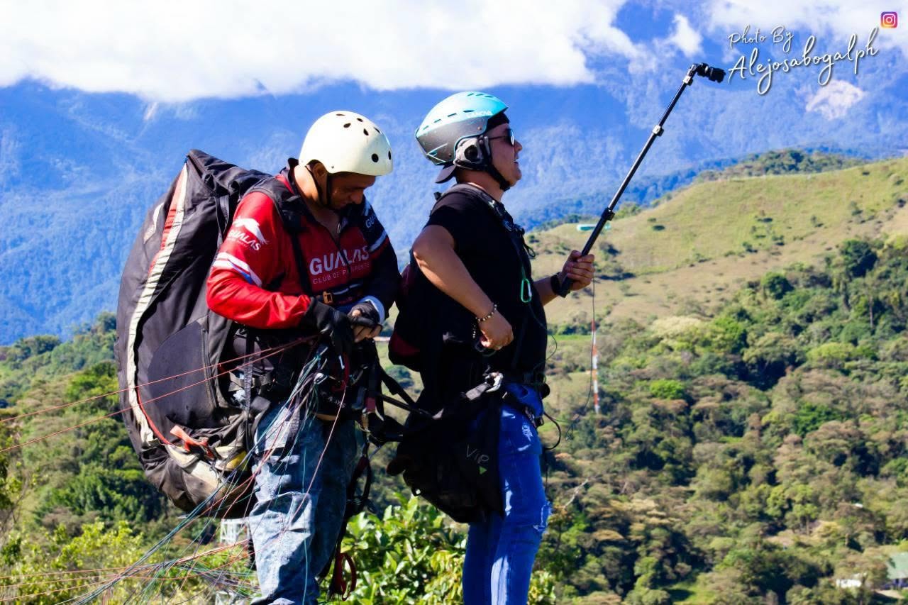 Parapente Villavicencio meta